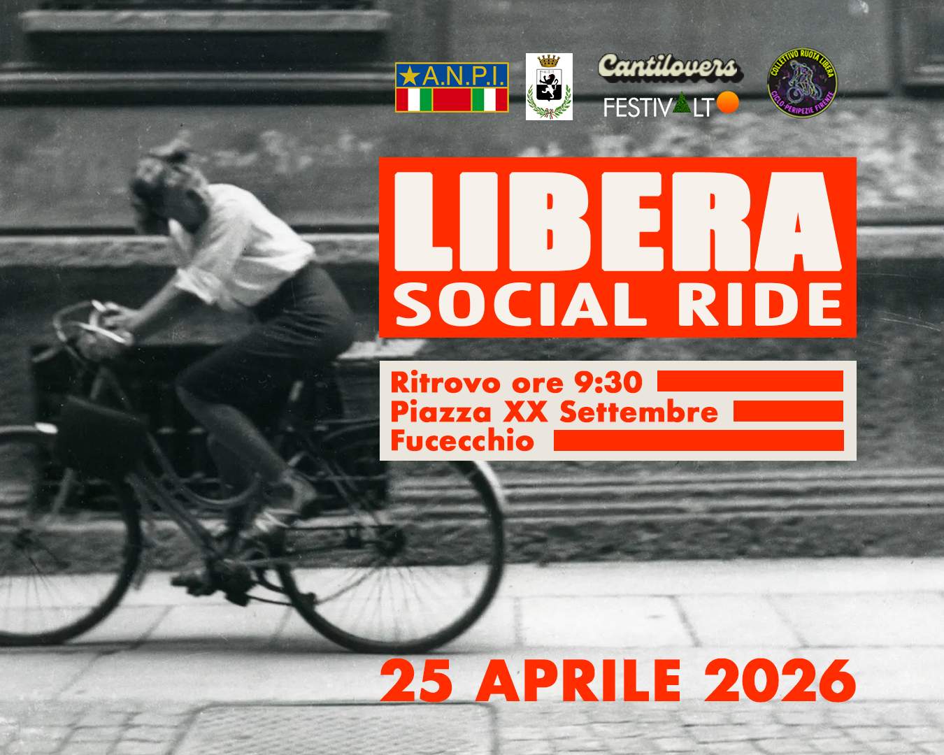 Immagine Cantilovers — Libera Ride 2026: la bicicletta è libertà